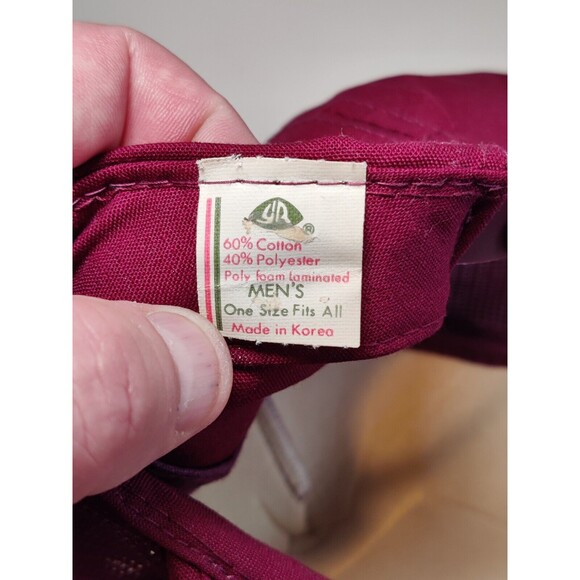 Vintage GMC Trucks Patch Red Mesh Trucker Hat Snapback Young An Adjustable - Picture 9 of 11